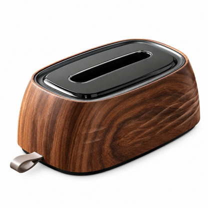 Walnut Tissue Box Holder