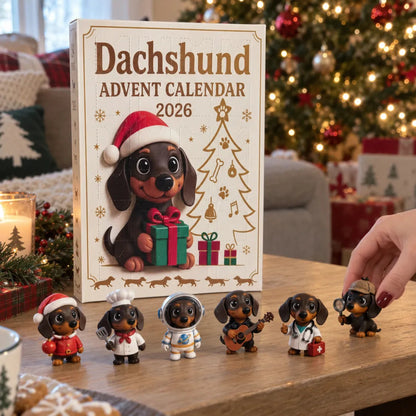 LIMITED DISCOUNT🐾 Dachshund Advent Calendar – 24 Days of Adorable Puppy Surprises