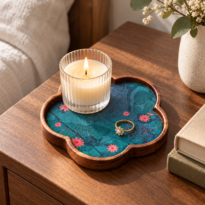 Walnut Wood Tea Tray