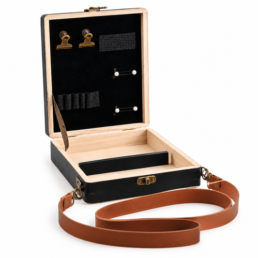 Black Wooden Writer’s Box
