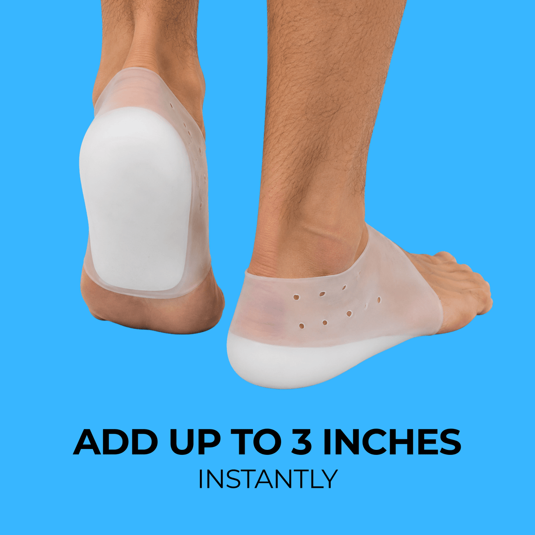 Stealth Lift silicone heel boosters